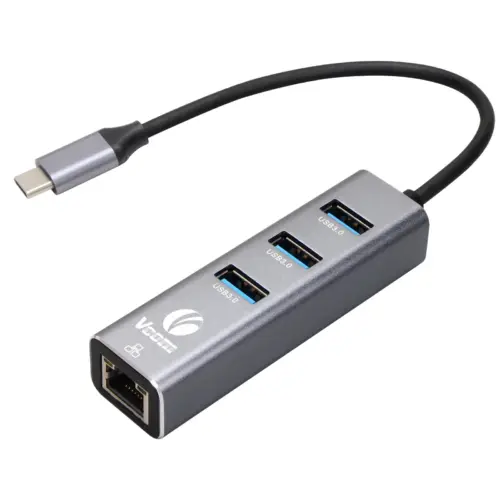 VCom докинг станция Docking USB Type-C to USB3.0 x 3 + LAN –