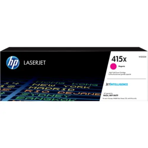 КАСЕТА ЗА HP Color Laserjet PRO M454/MFP M479 - Magenta - /415X/ - PN W2033X