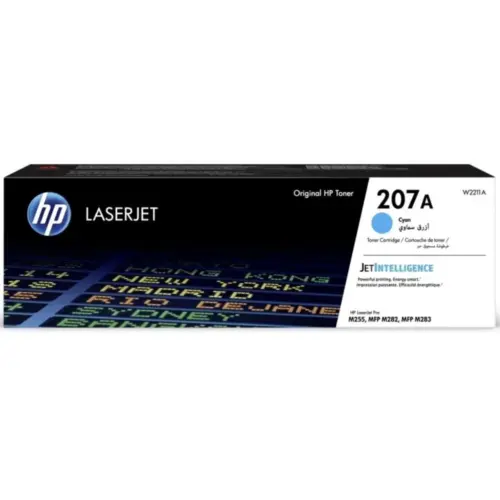 КАСЕТА ЗА HP Color Laserjet PRO M255/MFP M282/M283 - Cyan - /207A/ - PN W2211A
