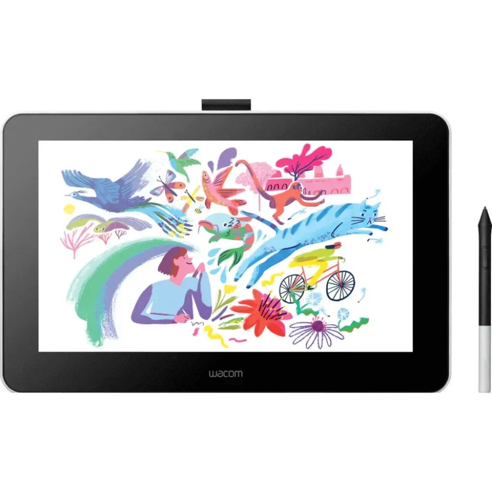 WACOM Графичен дисплей таблет One 13 TOUCH Pen Display 13.3"  Full HD 1920 х