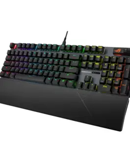 Alternative view of Геймърска механична Клавиатура ASUS ROG Strix Scope II X