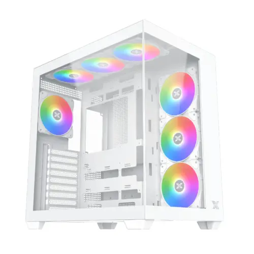 Xigmatek кутия Case ATX - AQUA V AIR ARCTIC - 7 ARGB Fans