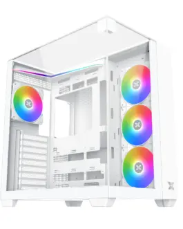 Xigmatek кутия Case ATX - AQUA V ARCTIC - 7 ARGB Fans