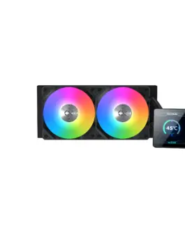 Xigmatek водно охлаждане Water Cooling Connect 240 - LED Display A-RGB