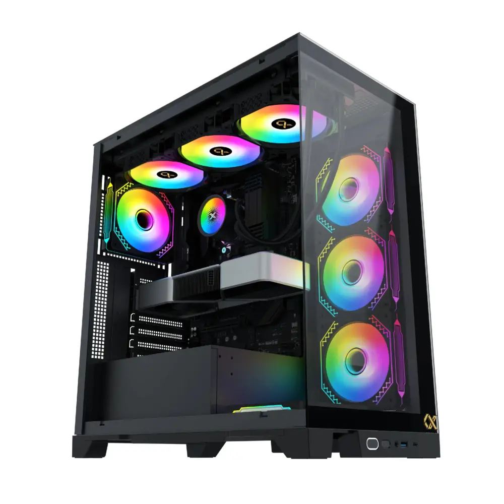 Xigmatek кутия Case EATX - Endorphin Ultra - 4 ARGB fans