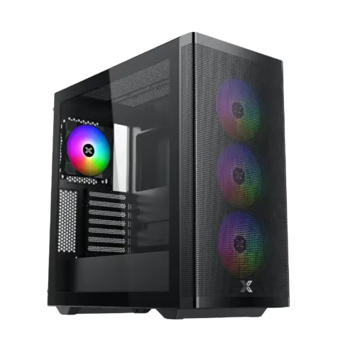Xigmatek кутия Case EATX - Osiris - Mesh 4 x 140 mm ARGB fans