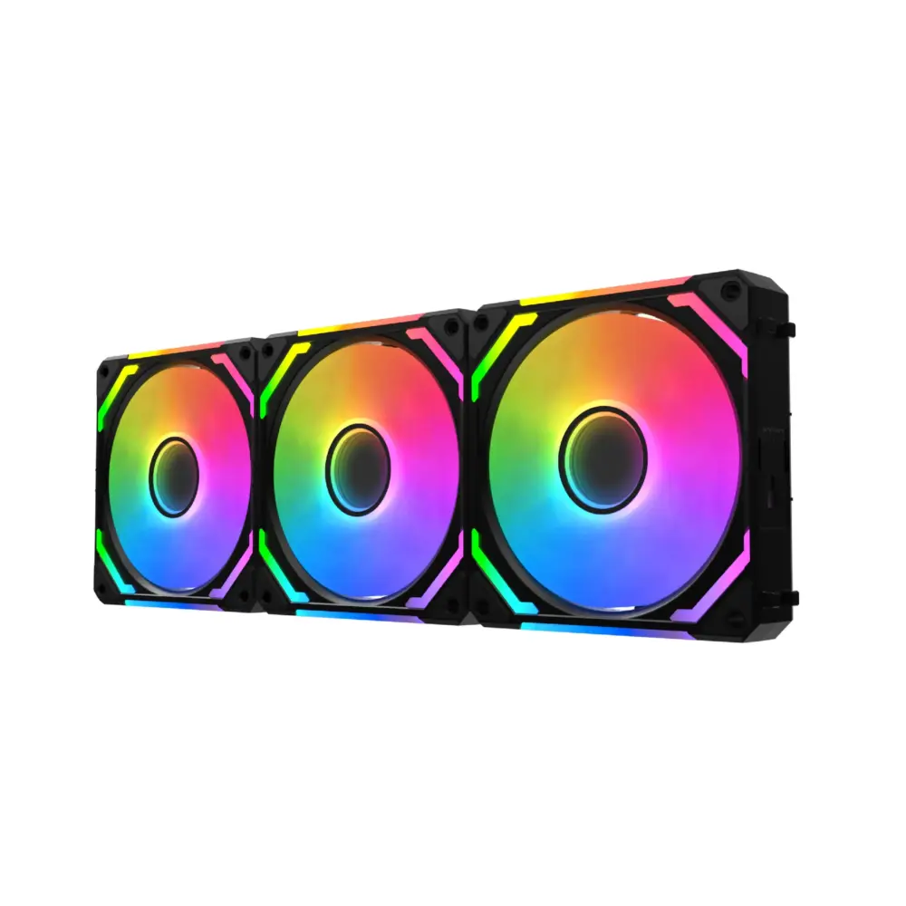 Xigmatek Комплект вентилатори Fan Pack 3-in-1 3x120mm - Starlink Ultra - Infinity Mirror