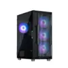 Zalman кутия Case ATX - i3 NEO ARGB Black - Mesh aRGB Tempered Glass