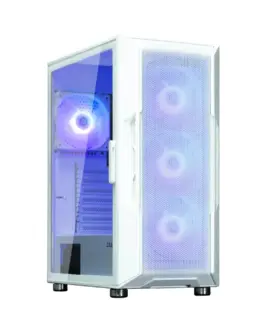 Zalman кутия Case ATX - i3 NEO ARGB White - Mesh aRGB Tempered Glass