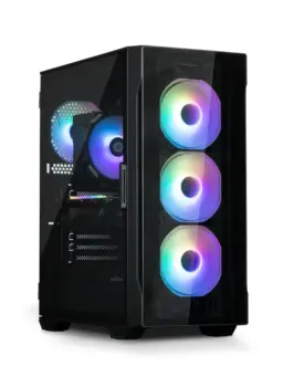 Zalman кутия Case ATX - I3 NEO TG Black - aRGB Tempered Glass