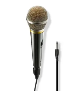 HAMA Аудио микрофон ldquo;Vocal Pro жак 6.35 mm 3 m On / Off бутон