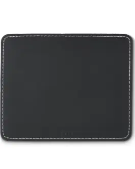 HAMA Пад за мишка "Leather look" Черен