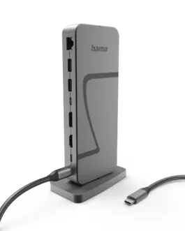 HAMA Докинг станция "Connect2Office Speed" USB4 USB-C PD 40 Gbit/s 10 порта