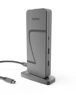 Alternative view of HAMA Докинг станция "Connect2Office Speed", USB4, USB-C, PD, 40 Gbit/s, 10 порта