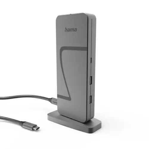 Alternative view of HAMA Докинг станция "Connect2Office Speed", USB4, USB-C, PD, 40 Gbit/s, 10 порта