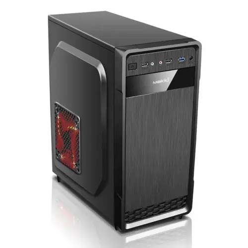 Makki Кутия със захранване Case ATX MAKKI-0636BB-U3 USB3.0 PSU 500W