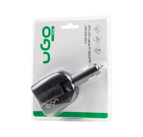 Alternative view of UGo Distributor cigarette lighter sockets 2x socket
