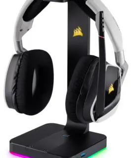 Alternative view of Corsair ST100 RGB 7.1 Premium Headset Stand Surround Sound