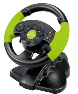Esperanza STEERING WHEEL EG104 PC/PS3 X-BOX 360 VIBRATION FOR