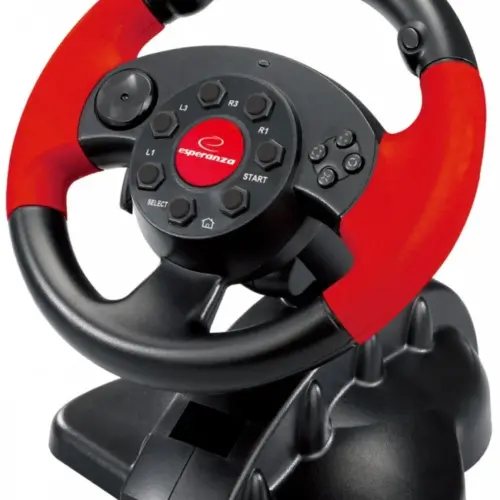 Alternative view of Esperanza STEERING WHEEL EG103 FORCE PC/PS3 VIBRATION