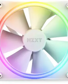 Вентилатор NZXT F120 RGB Duo Бял