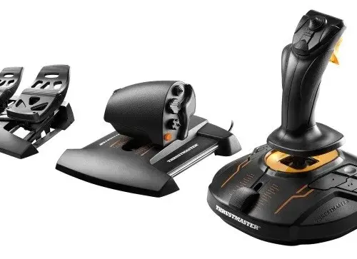 Alternative view of Thrustmaster Joystick комплект T.16000M PC FLIGHT PACK