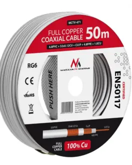 Maclean Antenna Coaxial кабел RG6 50m MCTV-471