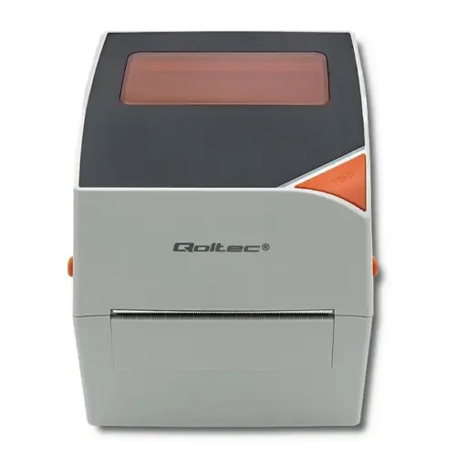 Alternative view of Qoltec Label printer thermal max.104mm
