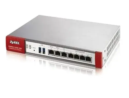 Zyxel USGFLEX200-EU0102F USG Flex Firewall 10/100/1000 2xWAN 4xLAN/DMZ 1xSFP 2xUSB 1 Yr UTM bundle