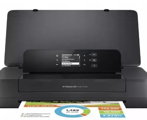 Alternative view of HP Inc. HP OfficeJet 200 Mobile Printer CZ993A