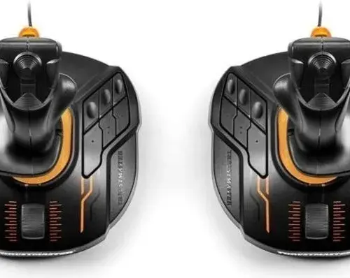 Alternative view of Thrustmaster 2 joysticks T.16000M FSC Space SIM DUO