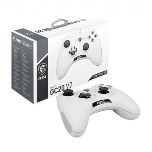Alternative view of MSI Gamepad Force GC20 V2 бял