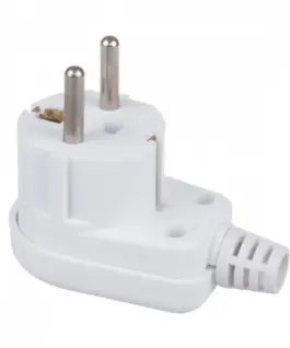 Alternative view of Maclean Earthing contact plug Maclean MCE330