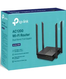 Alternative view of TP-LINK Router Archer A64 AC1200 1WAN 4LAN