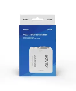 Savio адаптер CL110 VGA-HDMI