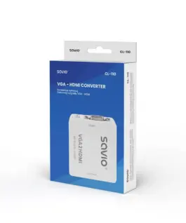 Savio адаптер CL110 VGA-HDMI