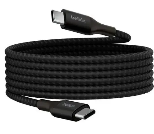 Alternative view of Belkin кабел BoostCharge USB-C/USB-C 240W 2m черен