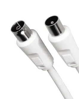 Alternative view of Hama ant кабел 5m бял