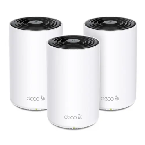TP-LINK Router Deco XE75 Pro(3 -pack) WiFi 6E AXE5400