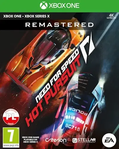 Cenega Game Xbox One/Xbox Series X Need for Speed Hot Pursuit Remasteчервен