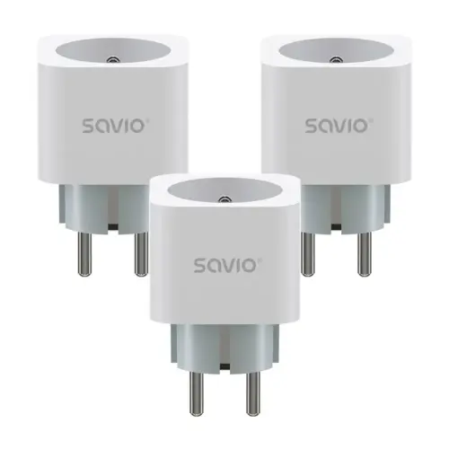 Savio WiFi Smart socket 3pack AS-01 SAVIO
