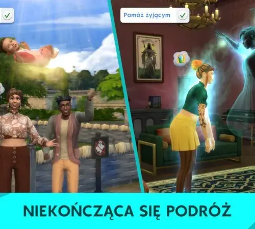 Alternative view of Cenega Game PC The Sims 4 Live&Death