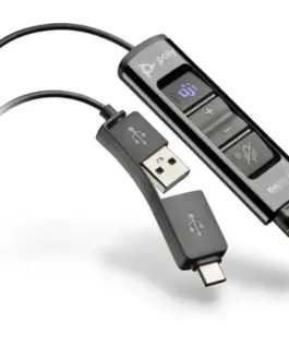 POLY адаптер DA85-M USB to QD черен 786C8AA