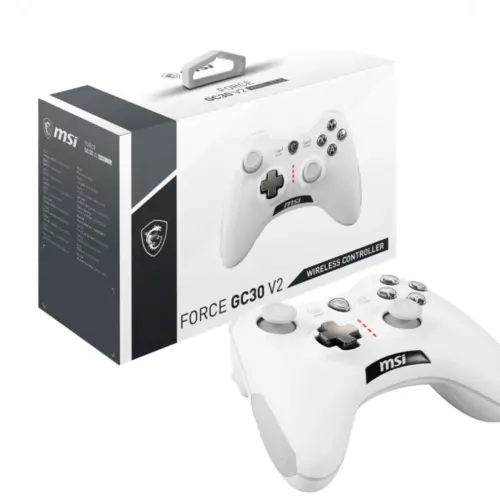 Alternative view of MSI Gamepad Force GC30 V2 бял