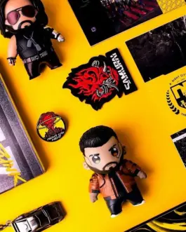 Alternative view of Cenega Merch Hanging Figurine Cyberpunk 2077 - V-Male