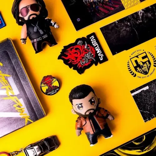 Alternative view of Cenega Merch Hanging Figurine Cyberpunk 2077 - V-Male