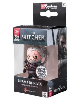 Cenega Merch The Witcher Geralt of Rivia Good Loot 3D Keychain