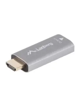 Lanberg HDMI(M)-Displayport(F)4K адаптер silver