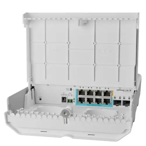 8-портов външен комутатор Mikrotik netPower Lite 7R