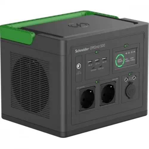 Alternative view of APC PPS500-GR OffGrid Porta Power Station 500